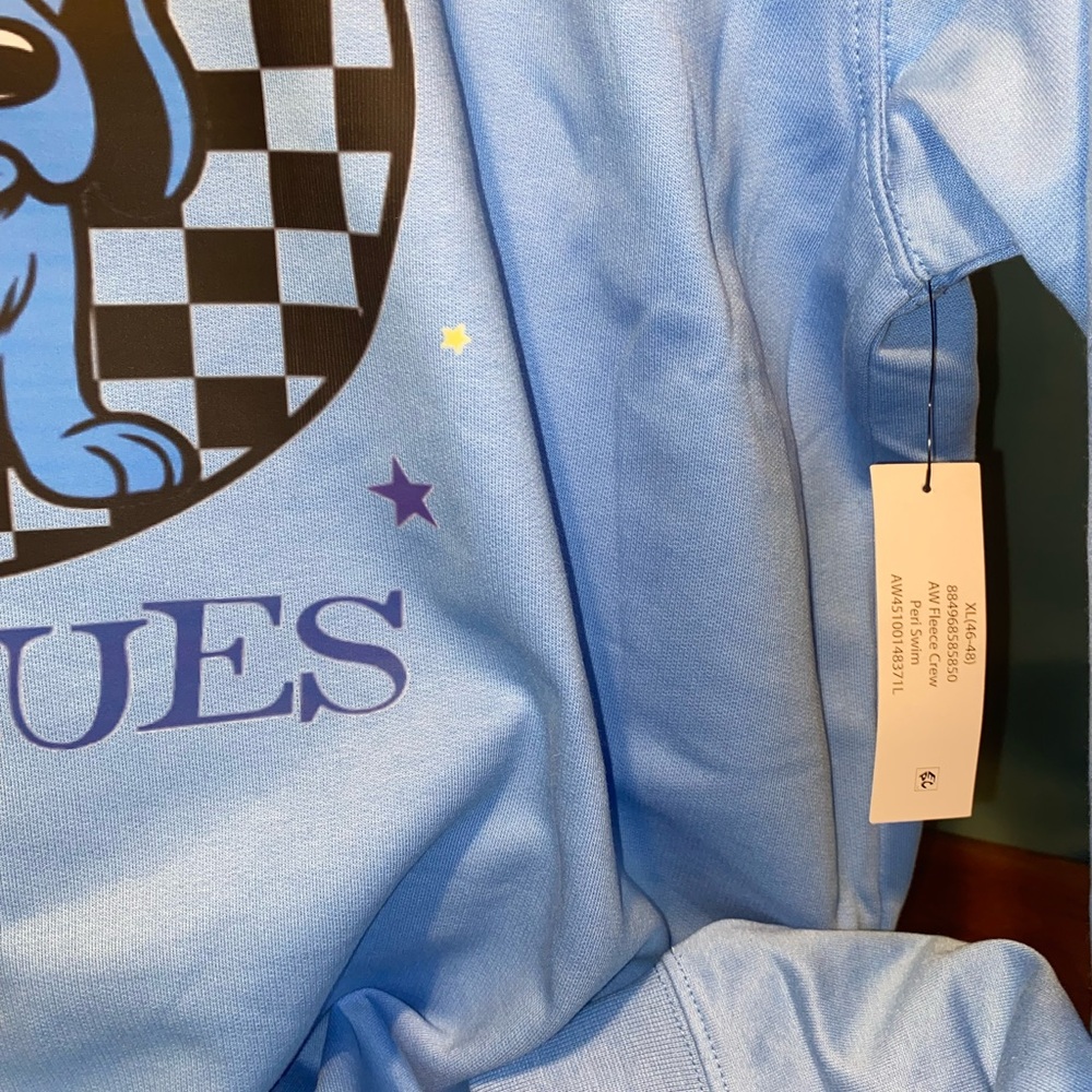 ALL BLUES NO CLUES Sweatshirt - Picture 3 of 8